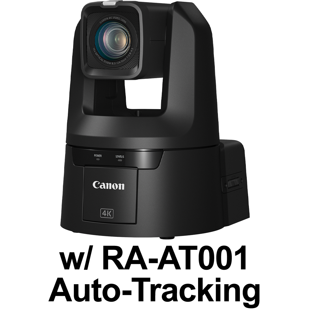Canon CR-N700 PTZ Camera (Black) with RA-AT001 Auto-Tracking Software Included