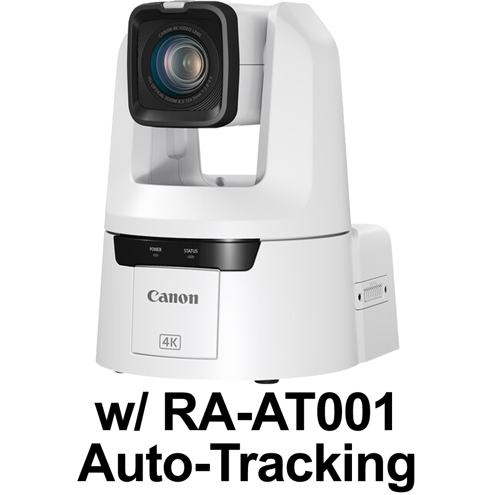 Canon CR-N700 PTZ Camera (White) with RA-AT001 Auto-Tracking Software Included