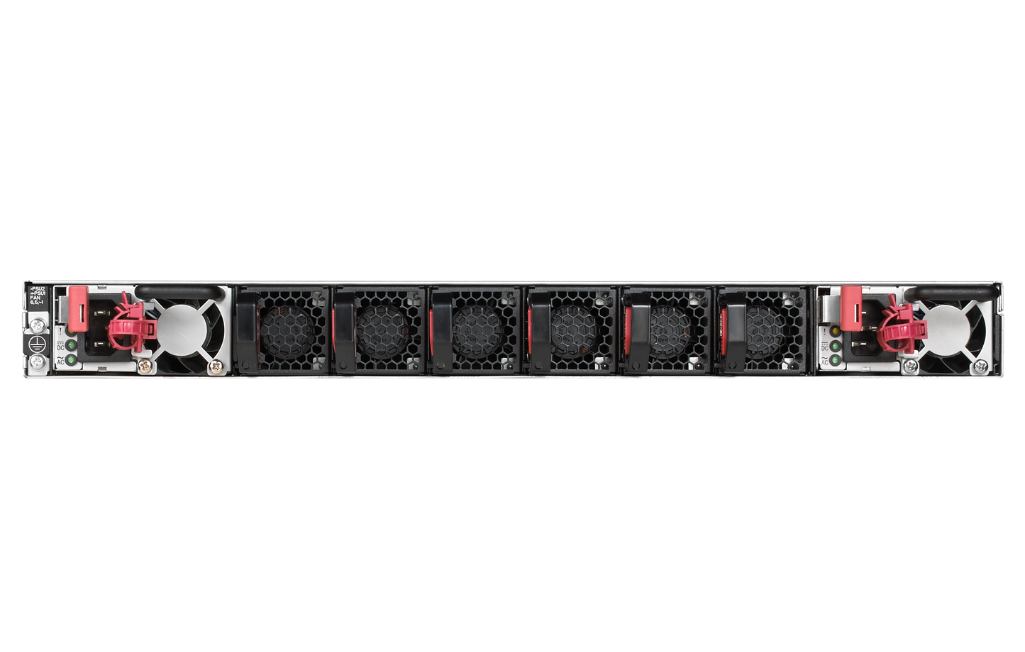 Server fan module with multiple fans on a white background