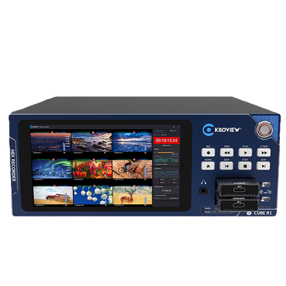 Kiloview CUBE R1 9-Channel NDI Recorder System Front