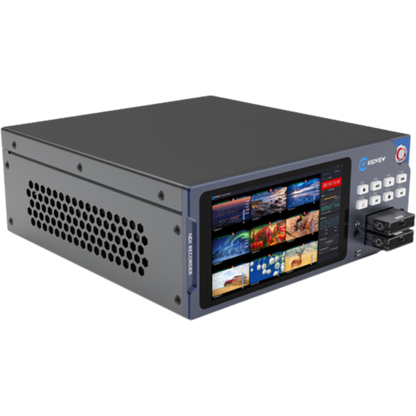 Kiloview CUBE R1 9-Channel NDI Recorder System Side Angle