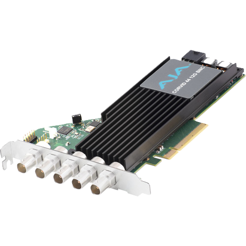 AJA Corvid 44 12G BNC, Tall Bracket, Passive Cooling