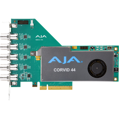 AJA Corvid 44 Flexible Multi-Format I/O with Full-Size BNC