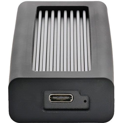 Oyen Digital Helix Dura USB-C NVMe Portable SSD Port Input Rear Back
