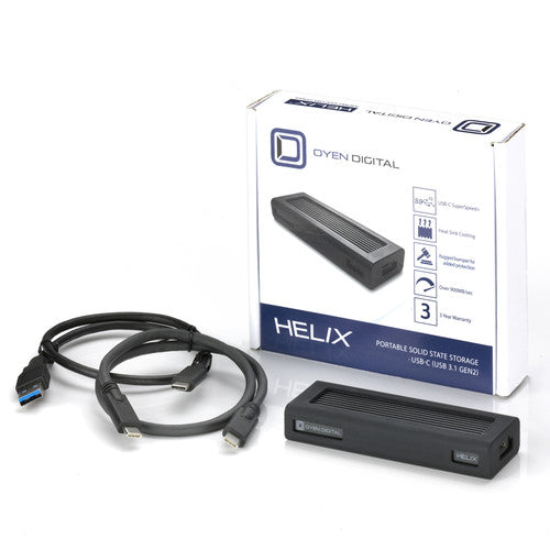 Oyen Digital Helix Dura USB-C NVMe Portable SSD Box