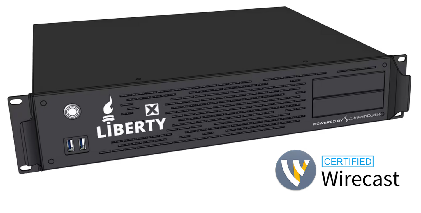 Liberty X Workstation Certified with SDI for Wirecast