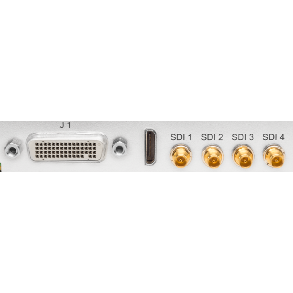 Liberty X Live Streaming Wrokstation featuring 4 SDI Inputs Port