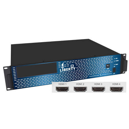 Liberty X Workstation with New Faceplate and KONA HDMI