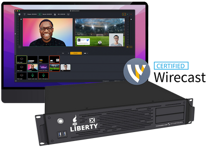 Liberty X Workstation with Telestream Wirecast Pro Software Perpetual