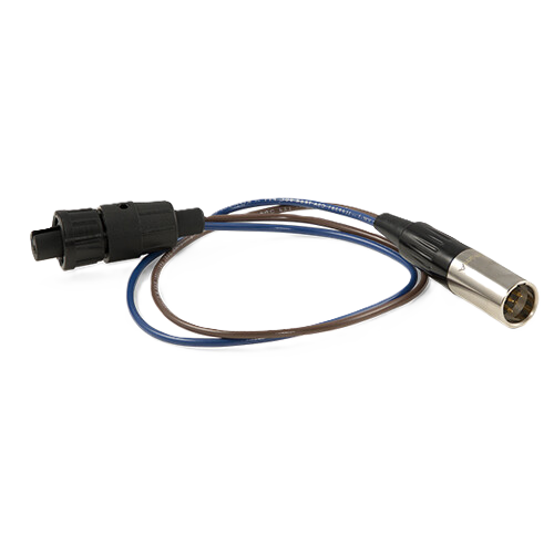 AJA Mini-XLR to Mini-Con-X Adapter Cable 12-Inch Male to Male