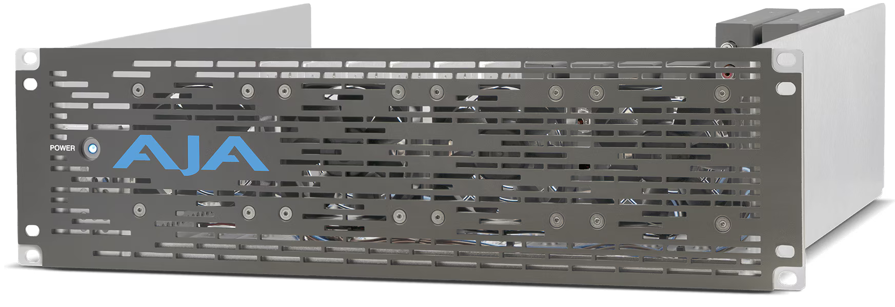 AJA DRM2 3RU Mini-Converter Rackmount Frame with 200W Power Supply, Pa ...