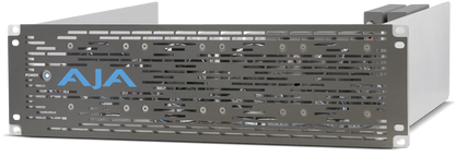 AJA DRM2 3RU Mini-Converter Rackmount Frame with 200W Power Supply, Passive Faceplate