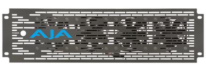 AJA DRM2 3RU Mini-Converter Rackmount Frame with 200W Power Supply, Passive Faceplate