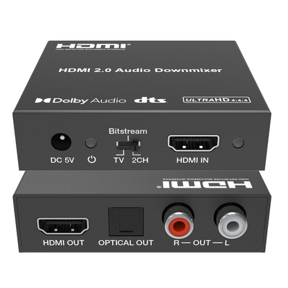 DVDO 4K HDMI 2.0 Audio Extractor Ports