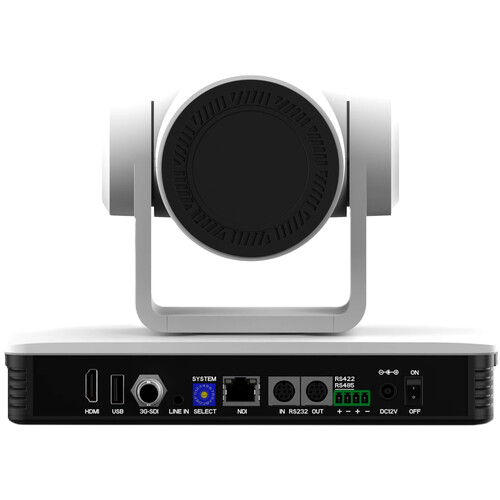 DVDO C5-1 4K NDI PTZ Camera with 25x Optical Zoom & AI Tracking (White)
