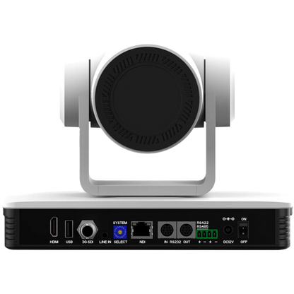 DVDO C5-1 4K NDI PTZ Camera with 25x Optical Zoom & AI Tracking (White)
