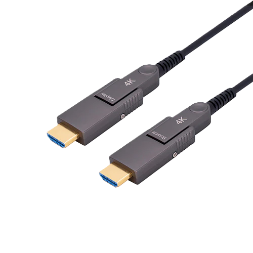 DVDO Plenum Rated 4K HDMI 2.0 AOC Fiber Cable with Detachable Heads