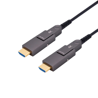 DVDO Plenum Rated 4K HDMI 2.0 AOC Fiber Cable with Detachable Heads