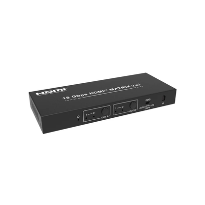 DVDO 4K 2x2 HDMI Matrix Switcher with Audio Outputs & HDR