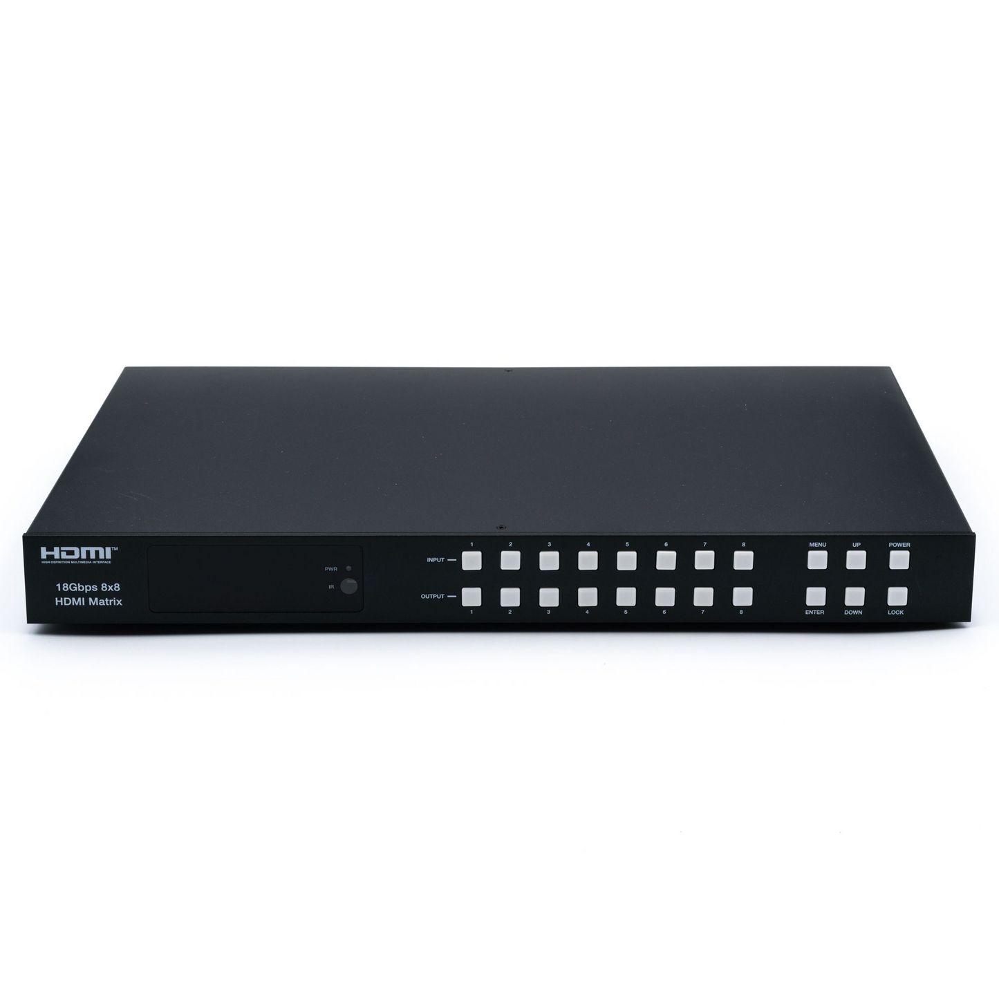 DVDO 4K 8x8 HDMI Matrix Switcher with Audio Outputs Front