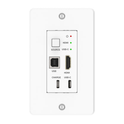 DVDO RS-2 4K HDMI & USB-C 70m Wall Plate Extender over HDBaseT with USB