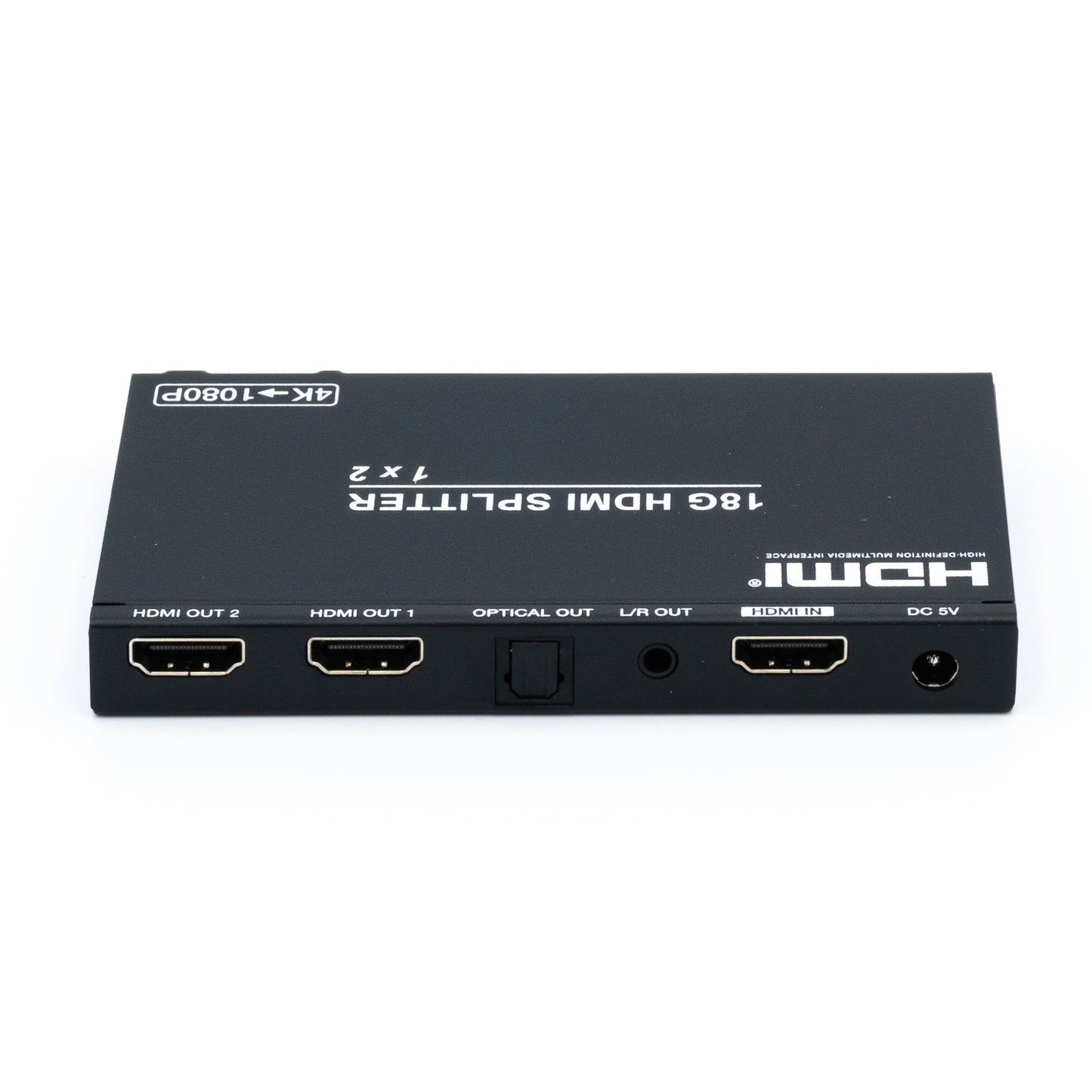 DVDO 4K 1x2 HDMI Splitter with Scaler & Audio Extract