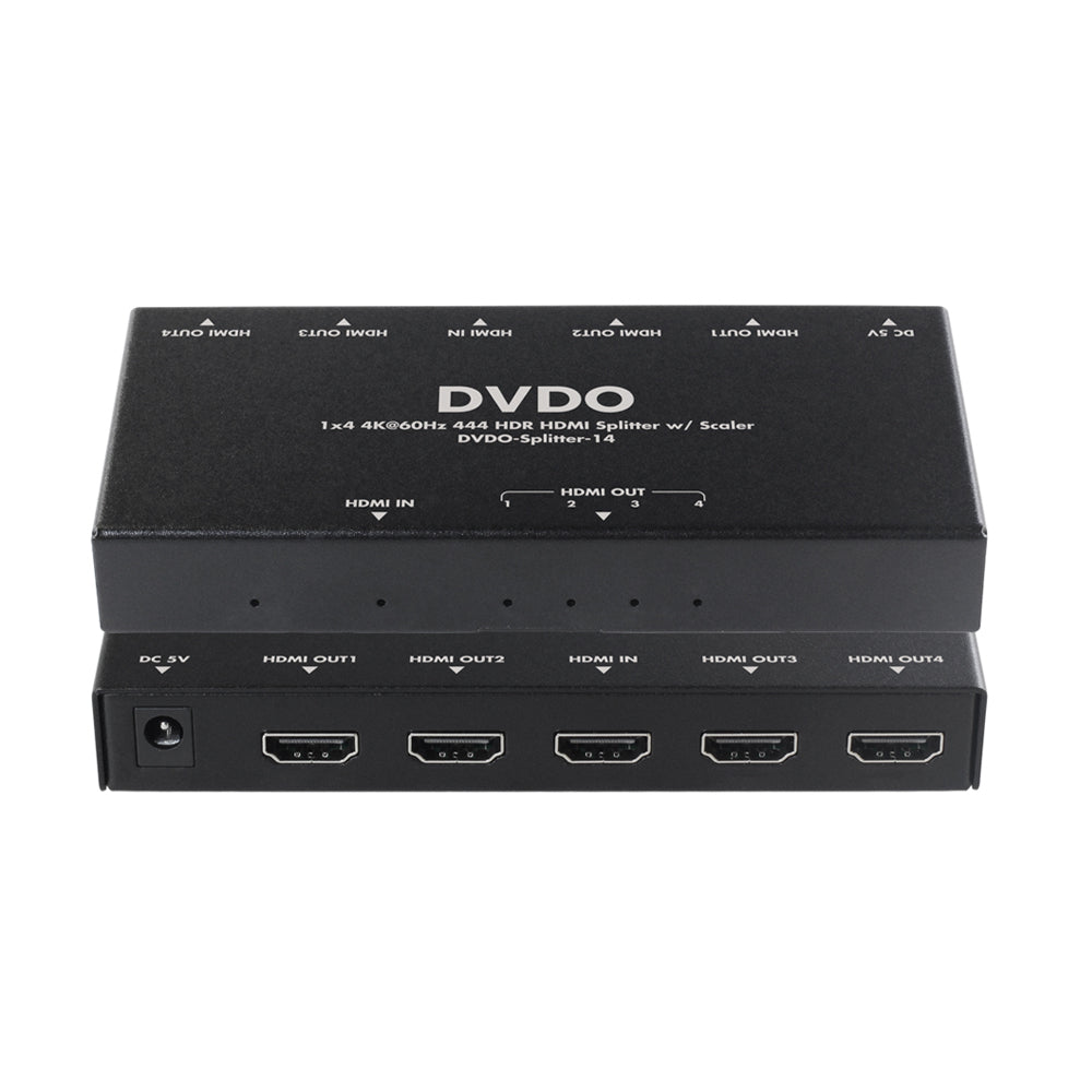 DVDO 4K 1x4 HDMI Splitter with Scaler & Audio Extract