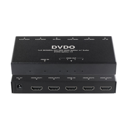 DVDO 4K 1x4 HDMI Splitter with Scaler & Audio Extract