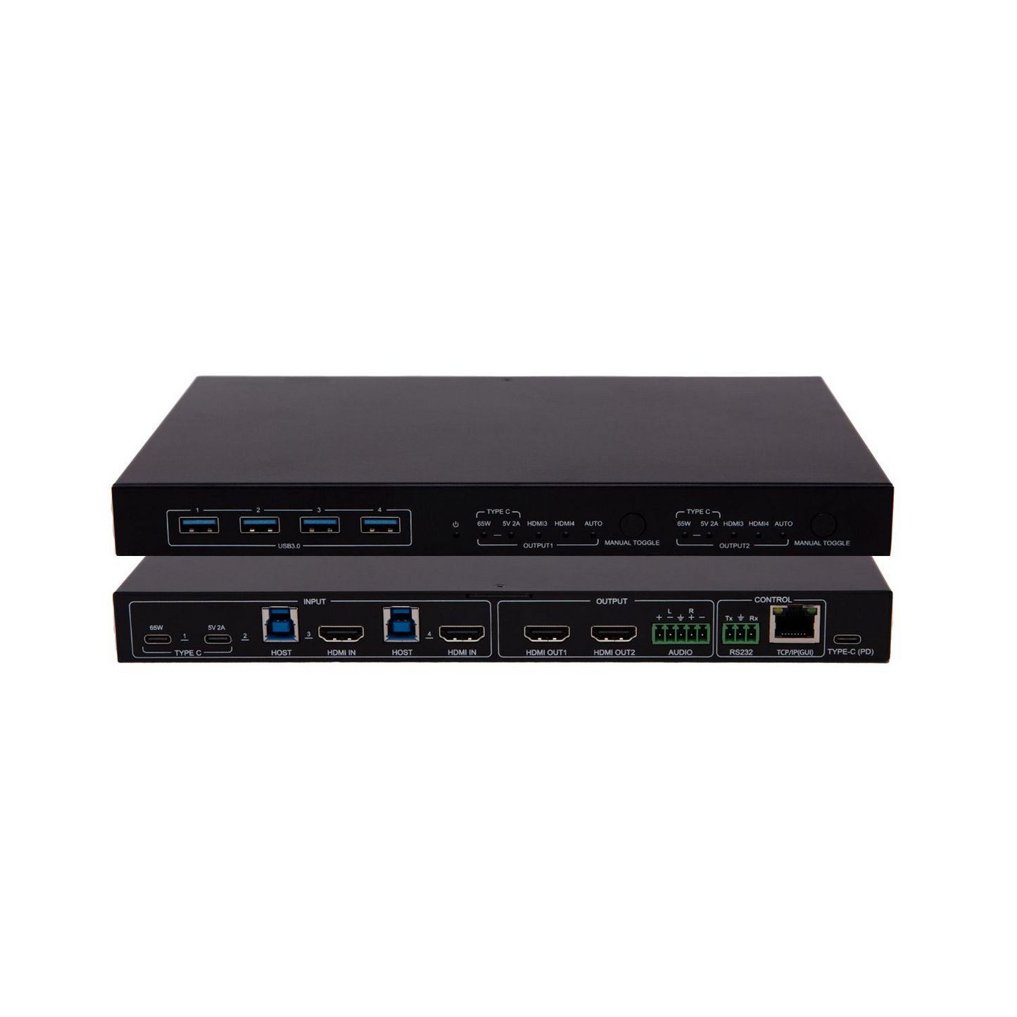 DVDO 4K 4x2 Presentation Switcher with USB-C & HDMI Inputs