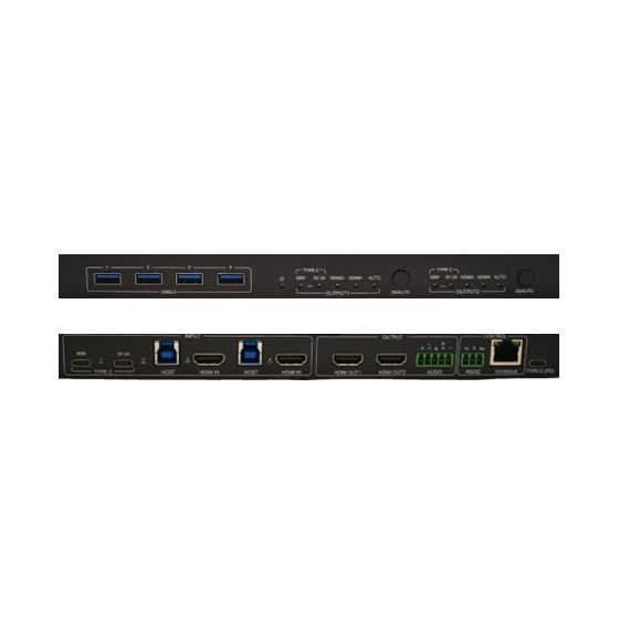DVDO 4K 4x2 Presentation Switcher with USB-C & HDMI Inputs