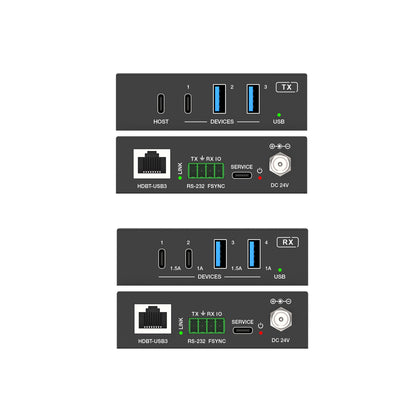DVDO Xtend 1-Host USB-C & USB-A 3.2 Gen 1 100m Extender over HDBaseT