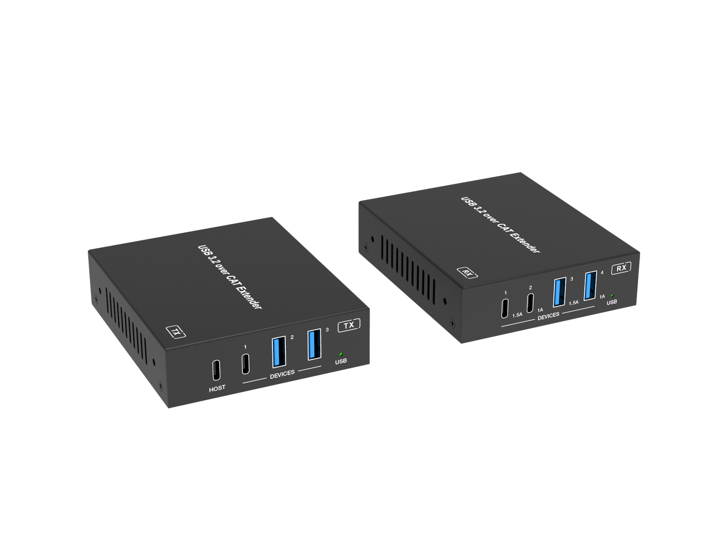 DVDO Xtend 1-Host USB-C & USB-A 3.2 Gen 1 100m Extender over HDBaseT