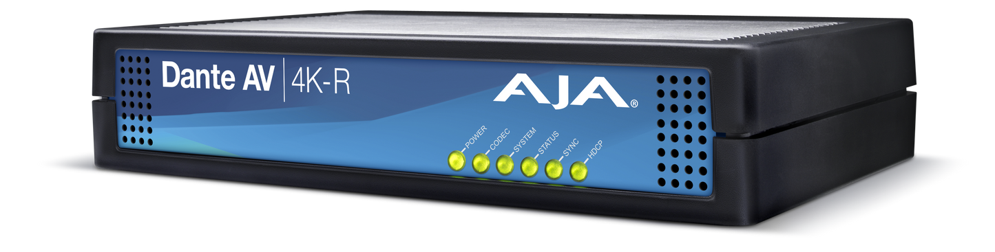 AJA DANTE AV 4K-R Diagonal