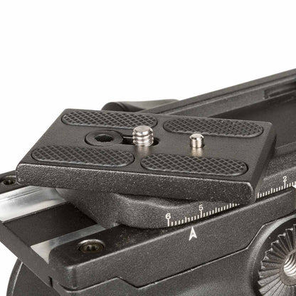 ikan 2-Stage Aluminum 65mm Fluid Head Tripod Kit, 11 lbs Payload (E-Image)