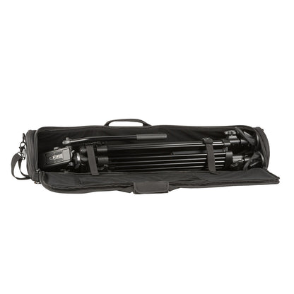 ikan 2-Stage Aluminum 65mm Fluid Head Tripod Kit, 11 lbs Payload (E-Image)