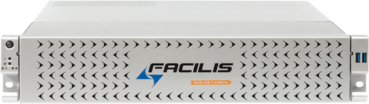 Facilis HUB FLASHPoint 24S - 184TB  System with Unlimited Seats of FastTracker, Smart Access Rules and WANLink Remote Client