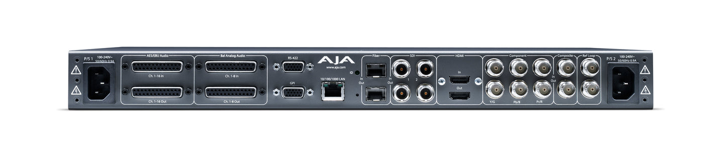 AJA Frame Sync Dual Converter Rear