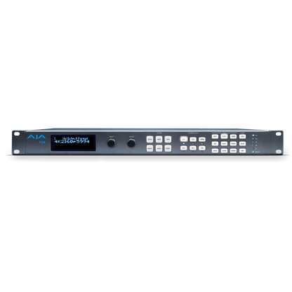 AJA 4-Channel 2K/HD/SD or 1-Channel 4K/UltraHD Frame Sync and Up, Down, Cross-Converter