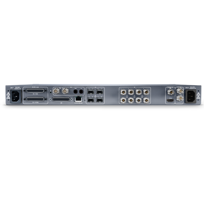 AJA 4-Channel 2K/HD/SD or 1-Channel 4K/UltraHD Frame Sync and Up, Down, Cross-Converter