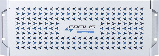 Facilis HUB 16 - 128TB  System with Unlimited Seats of FastTracker, Smart Access Rules and WANLink Remote Client