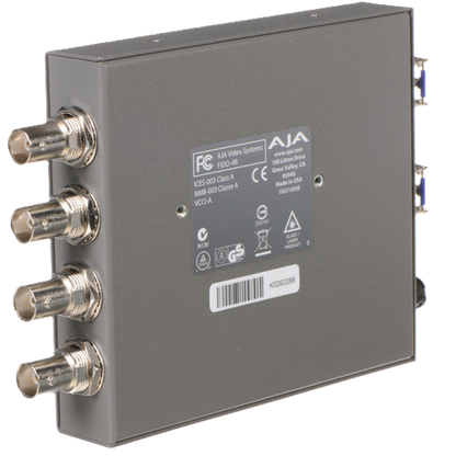 AJA FiDO-4R 4-Channel 3G-SDI Fiber Receiver