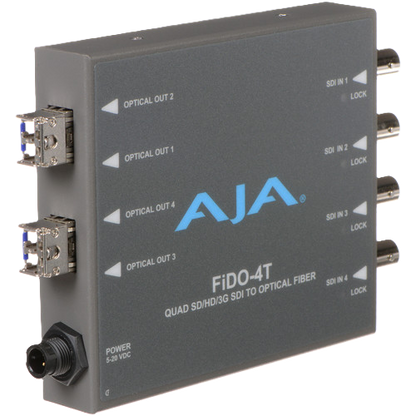 AJA FiDO-4T 4-Channel 3G-SDI Fiber Transmitter