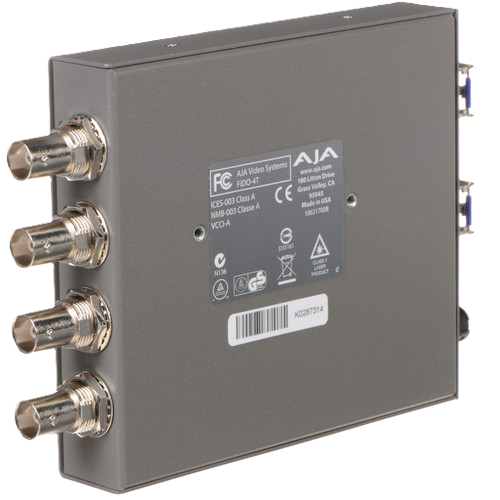 AJA FiDO-4T 4-Channel 3G-SDI Fiber Transmitter