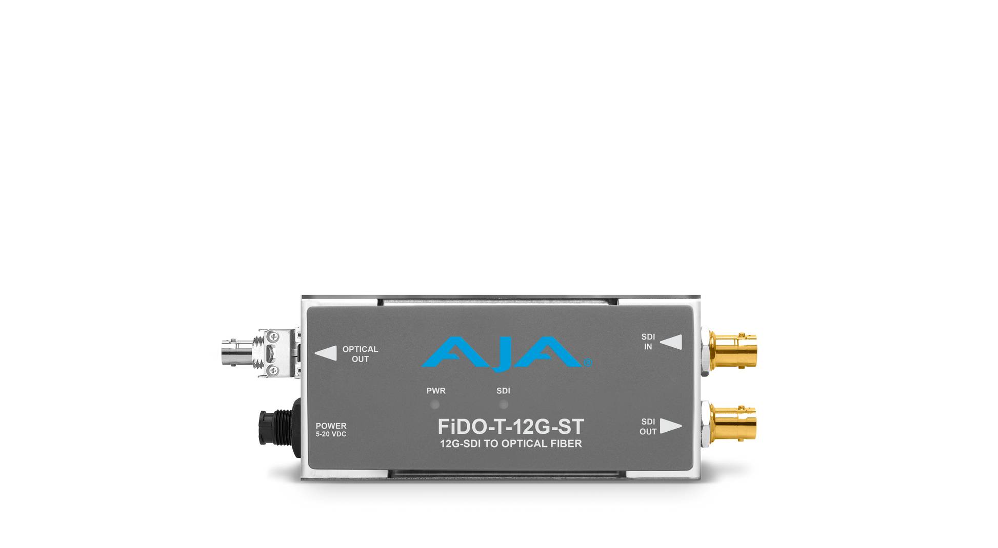 AJA 1-Channel 12G-SDI to Single Mode LC Fiber Transmitter