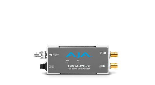 AJA 1-Channel 12G-SDI to Single Mode LC Fiber Transmitter
