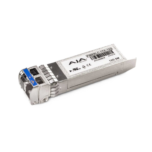 AJA 1-Channel 12G-SDI Single Mode LC Fiber Transmitter
