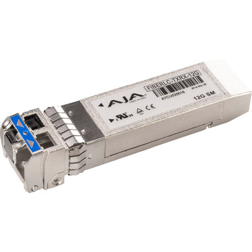 AJA 1-Channel 12G-SDI Single Mode LC Fiber Transceiver