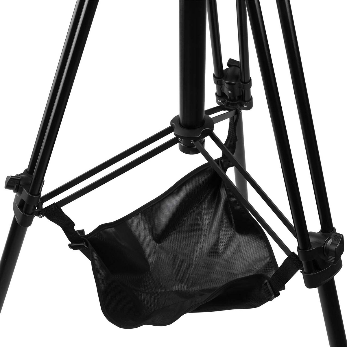 Ikan Aluminum Tripod, Dolly, Geared Center Column, & Quick Release Plate for PTZ Cameras