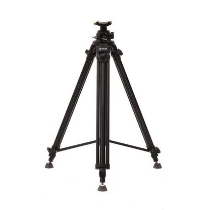 Ikan Aluminum Tripod, Dolly, Geared Center Column, & Quick Release Plate for PTZ Cameras
