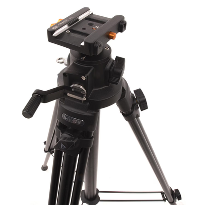 Ikan GA230-PTZ Aluminum Tripod with Rising Center Column and Quick Release Plate for PTZ Cameras